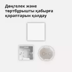 Aqara Smart Wall Switch H1 (no neutral, single rocker): Model: WS-EUK01; SKU: AK071EUW01