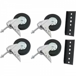 Adjustable Ground & Suspended Solar Bracket wheel