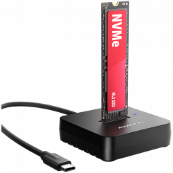 ADSA-M2C11L USB-C 10Gbps docking station for M.2 NVMe SSD                          