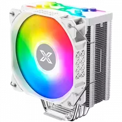 Xigmatek Air Killer Pro Arctic EN47925 White, X22A Arctic Fan, ARGB Top Cover, Reinforced Plastic Steel Backplate, Mini ARGB LED Controller
