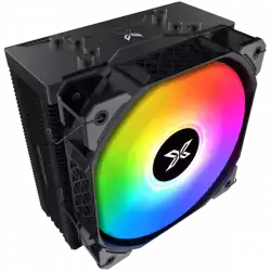 Air Killer S EN47901 Black, X22C Fan, Black Top Cover, Reinforced Plastic Steel Backplate