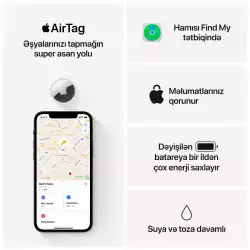 Apple AirTag (4 Pack), Model A2187