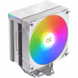 AK4 Digital Arctic (WH, ARGB & Digital LED Panel Top Cover, ARGB PWM Fan, Intel Backplate, Mini ARGB LED Controller)