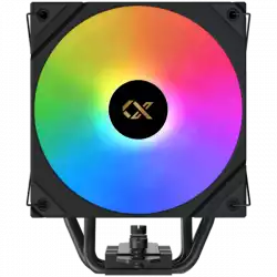 AK4 Digital (Black, ARGB & Digital LED Panel Top Cover, ARGB PWM Fan, Intel Backplate, Mini ARGB LED Controller)                          