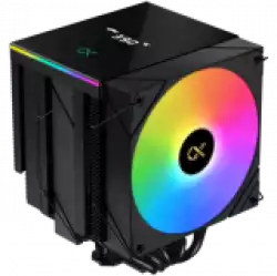 AK6 Dual Digital (Black, ARGB & Digital LED Panel Top Cover, 2PCS ARGB PWM Fan, Intel Backplate, Mini ARGB LED Controller)                          