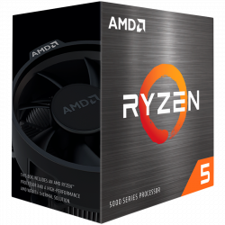 AMD Ryzen 5 5500 6C/12T (3.6GHz / 4.2GHz Boost, 19MB, 65W, AM4)                          