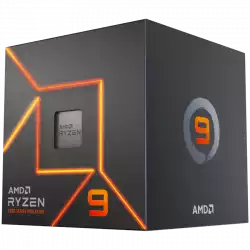 AMD CPU Desktop Ryzen 9 12C/24T 7900 (5.4GHz Max Boost,76MB,65W,AM5) box, with Radeon Graphics and Wraith Prism Cooler
