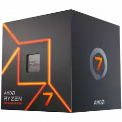 AMD CPU Desktop Ryzen 7 8C/16T 7700 (5.3GHz Max, 40MB,65W,AM5) MPK,with Radeon Graphics and Wraith Stealth Cooler AMD CPU Desktop Ryzen 7 8C/16T 7700 (5.3GHz Max, 40MB,65W,AM5) MPK,with Radeon Graphics and Wraith Stealth Cooler