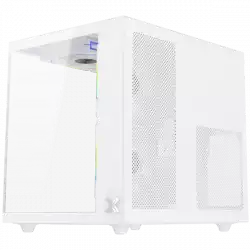 Aqua M Lite Arctic (WH, MATX, U3x1 & U2x1, 2PCS TG, 4PCS G22A Arctic Reverse & 1PC G22A Arctic,ARGB Remote Control Box)