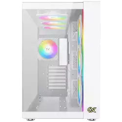 Xigmatek AQUA Ultra Air Arctic EN41914 White, E-ATX/ATX/M-ATX/MINI ITX, USB 3.0 X 2, USB 2.0 X 2, USB-C X 1, HD AUDIO, Mesh Top,2PCS TG,ARGB Strip,7PCS Z20A Arctic