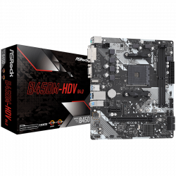 ASROCK B450M-HDV R4.0 mATX AM4 DDR4