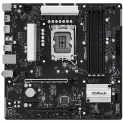 ASROCK MB Desktop B660M Phantom Gaming 4 (S1700, B660M, 4xDDR4, 2x PCIe x16, 1x PCIe 3x1, 4xSATA, 2xM.2 PCIe, 6x USB 3.2, 6x USB 2.0, DP, HDMI, GLAN, mATX) Retail.