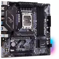 ASROCK MB Desktop B660M Pro RS (S1700, B660M, 4xDDR4, 2x PCIe x16, 1x PCIe 3x1, 4xSATA, 2xM.2 PCIe, 7x USB 3.2, 6x USB 2.0, DP, HDMI, GLAN, mATX) Retail.