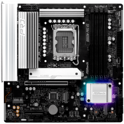 ASROCK MB Desktop B860M Pro Rs, S.1851, 4x DDR5, 1x PCIe 5.0 x16, 1x PCIe 4.0 x4, 1x Blazing M.2, 2x Hyper M.2, 4x SATA3, 2x USB-C, 7x USB 3.2, 6x USB 2.0, 1x RJ-45 2.5GB Lan, 1x HDMI, 1x DP 1.4, mATX