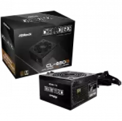 Asrock CL-650B, 650W, 80 Plus BRONZE, Non Modular PSU, 1x EPS 12V CPU(4+4pin), 2x PCIe (6+2pin), 2x 4-pin connectors, 4x SATA, OCP, SCP, OVP, UVP, OTP, OPP protections, 120 mm Fan, ATX 2.52, 5Y warranty                          