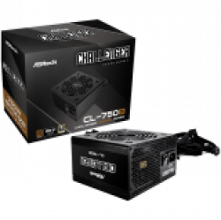 Asrock CL-750B, 750W, 80 Plus BRONZE, Non Modular PSU, 1x EPS 12V CPU(4+4pin), 2x PCIe (6+2pin), 2x 4-pin connectors, 4x SATA, OCP, SCP, OVP, UVP, OTP, OPP protections, 120 mm Fan, ATX 2.52, 5Y warranty                          