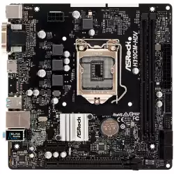 ASROCK Main Board Desktop H310CM-HDV (S1151, 2xDDR4,1xPCIe x16,1xPCI Ex1, 4 SATA3 ,GLAN,VGA,DVI,HDMI,USB 3.1 ) mATX retail