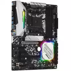 ASROCK Main Board Desktop B450 STEEL LEGEND (AM4, 4xDDR4, HDMI/DP ,2xPCIe x16,4xPCIe x1, 2xM.2, 6 SATA3, USB 3.1,Type-C 1xCOM Port Header, 1 x PS/2) ATX retail