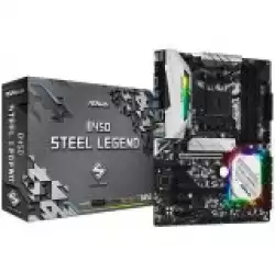 ASROCK Main Board Desktop B450 STEEL LEGEND (AM4, 4xDDR4, HDMI/DP ,2xPCIe x16,4xPCIe x1, 2xM.2, 6 SATA3, USB 3.1,Type-C 1xCOM Port Header, 1 x PS/2) ATX retail