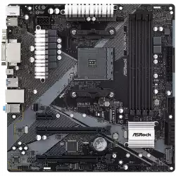 ASROCK Main Board Desktop B450M PRO4-F (SAM4,4xDDR4,1xPCI E 3.0x16,1xPCI E 2.0x16, 1xPCI E 2.0x1, SATA III, Raid, 1xUlraM.2,USB3.0,GLAN, VGA,HDMI,DVI) mATX Retail