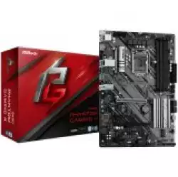 ASROCK Main Board Desktop B460 PHANTOM GAMING 4 (S1200, Intel B460, 4xDDR4,2xPCIe x16,2xPCI Ex1, 6 SATA3 , M.2, D-Sub, HDMI USB 3.2) ATX retail