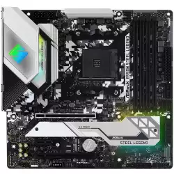 ASROCK Main Board Desktop B550M STEEL LEGEND (4xDDR4, HDMI/DP ,PCIe 3.0 x16, PCIe 2.0 x1, 2xM.2, 4 SATA3, USB, 1xCOM Port Header)mATX, retail