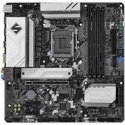 ASROCK Main Board Desktop B560 STEEL LEGEND (S1200, B560, 4xDDR4, 1xPCIe 4.0x16, 1xPCIe 3.0x16, 2xPCIe 3.0x1, 6xSATA, 1xM.2 PCIe Gen4x4, 1xM.2, 2x USB3.2 Gen2, 6x USB3.2 Gen1, DP, HDMI, 2.5GLAN, POLYCHROME RGB, ATX, Retail)