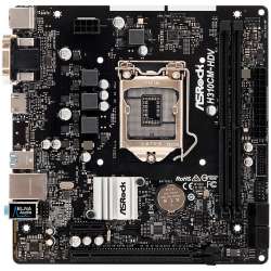 ASROCK Main Board Desktop H310CM-HDV (S1151, 2xDDR4,1xPCIe x16,1xPCI Ex1, 4 SATA3 ,GLAN,VGA,DVI,HDMI,USB 3.1 ) mATX retail