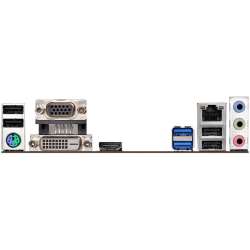 ASROCK Main Board Desktop H310CM-HDV (S1151, 2xDDR4,1xPCIe x16,1xPCI Ex1, 4 SATA3 ,GLAN,VGA,DVI,HDMI,USB 3.1 ) mATX retail