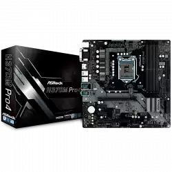 ASROCK Main Board Desktop H370 (S1151, 4xDDR4,2xPCIe x16,2xPCI Ex1, 6 SATA3 ,1x Ultra M.2, GLAN,VGA,DVI,HDMI,USB 3.1 ) mATX retail