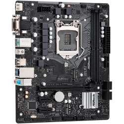 ASROCK Main Board Desktop H470/M2 (S1200, 2xDDR4,1xPCIe x16,1xPCI Ex1, 4 SATA3 ,1xUltra M.2, GLAN,VGA,DVI,HDMI,USB 3.2) mATX retail