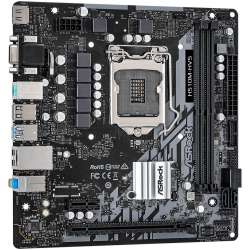 ASROCK Main Board Desktop H510 chipset (S1200, 2x DDR4, 1x PCIe x16, 1x PCIe x1, 4x SATA3, GLAN, 1x VGA, 1x HDMI, 2x USB 3.2, 4x USB 2.0)mATX.