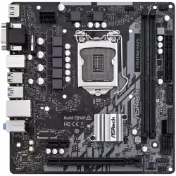 ASROCK Main Board Desktop H510 chipset (S1200, 2x DDR4, 1x PCIe 4.0 x16, 1x PCIe 3.0 x1, 4x SATA3, 4x USB 2.0, 2x USB 3.2, GLAN, 1x VGA, 1x HDMI)mATX, Retail