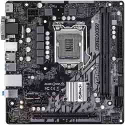 ASROCK Main Board Desktop H510M-HDV (H510, S1200, 2xDDR4, 1xPCIe 4.0x16, 1xPCIe 3.0x1, 4xSATA3 , 4xUSB3.2 Gen1, VGA, DVI-D, HDMI, GLAN, mATX, Retail)