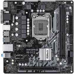 ASROCK Main Board Desktop H510M-HDV (H510, S1200, 2xDDR4, 1xPCIe 4.0x16, 1xPCIe 3.0x1, 4xSATA3 , 4xUSB3.2 Gen1, VGA, DVI-D, HDMI, GLAN, mATX, Retail)