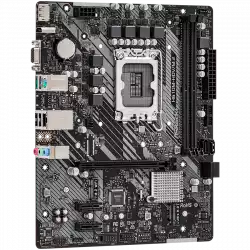 ASROCK Main Board Desktop H610M-HDV/M.2 (S1700, 2x DDR4, 1x PCIe x16, 2x PCIe x1, 4x SATA3 6.0Gb/s, 1x m.2 PCIe, 4x USB 3.2, 5x USB 2.0, 1x Com port header, 1x VGA, 1x HDMI, 1x DP 1.4, 1x GLAN, mATX) Retail