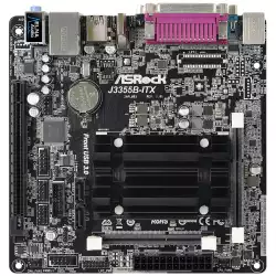 ASROCK Main Board Desktop (J3355 2.5GHz, DDR3 SO DIMM, 1xPCI 2.0x1,HDMI,VGA, 8ch, GLan,SATAIII,COM, LPT) Mini-ITX Box