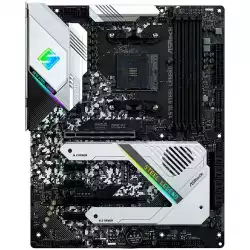 ASROCK Main Board Desktop X570 STEEL LEGEND (AM4, X570, 4xDDR4, 2xPCIe 4.0x16, 3xPCIe 4.0x1, 8x SATA, 2x Hyper M.2, 2x USB3.2 Gen2, 10x USB3.2 Gen1, DP, HDMI, GLAN, POLYCHROME RGB, ATX, Retail)