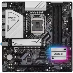 ASROCK Main Board Desktop Z590M Pro4 (S1200, 4xDDR4, 4xPCIe x16, 2xPCIe x1, SATA III, 1 xM.2, 1 xUlraM.2, USB3.0, GLAN, HDMI, DP), Retail