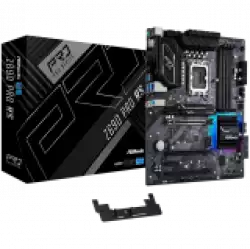 ASROCK Main Board Desktop Z690 PRO RS (S1700, Z690, 4x DDR4, 3x PCIe x16, 2x PCIe x1, 8x SATA3 6.0Gb/s, 2x m.2 PCIe Gen4x4, RAID 0,1,5,10, 9x USB 3.2, 1x RJ-45 2.5G Lan, HDMI, DP, ATX, Retail