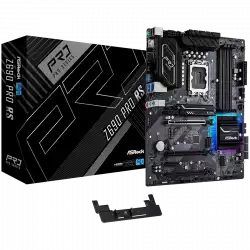 ASROCK Main Board Desktop Z690 PRO RS (S1700, Z690, 4x DDR4, 3x PCIe x16, 2x PCIe x1, 8x SATA3 6.0Gb/s, 2x m.2 PCIe Gen4x4, RAID 0,1,5,10, 9x USB 3.2, 1x RJ-45 2.5G Lan, HDMI, DP, ATX, Retail