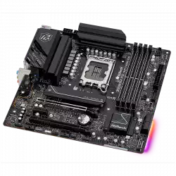 ASROCK Main Board Desktop Z690M PG Riptige/D5 (S1700, 4x DDR5, 1x PCIe 5.0 x16, 1x PCIe 4.0 x16, 1x PCIe 3.0 x1, 4x SATA3 6.0Gb/s, 2x m.2 PCIe Gen4x4, RAID 0,1,5,10, 8x USB 3.2, 2x USB-C 1x RJ-45 2.5G Lan, HDMI, DP) ATX, Retail