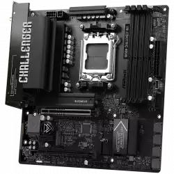 ASROCK MB B850M Challenger WiFi, AM5, 4x DDR5, 1x PCIe 5.0 x16, 1x PCIe 4.0x1, 1x PCIe 4.0x16, 1x Blazing M.2, 1x Hyper M.2, 4x SATA3, RAID 0, 1, 10, 7.1 CH HD Audio, 1x HDMI, 9x USB 3.2, 5x USB 2.0, 1x USB-C, 2.5G LAN, 2x Wi-Fi 7, BT, 1x HDMI, mATX