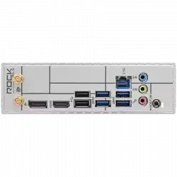 ASROCK MB B850M Rock WiFi 7, AM5, 2x DDR5, 1x PCIe 5.0 x16, 1x PCIe 3.0x16, 1x Blazing M.2, 1x Hyper M.2, 4x SATA3, RAID 0, 1, 10, 7.1 CH HD Audio, 1x HDMI, 6x USB 3.2, 5x USB 2.0, 1x USB-C, 2.5G LAN, 2x Wi-Fi 6E, BT, 1x HDMI, 1x DP, mATX