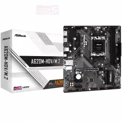 ASROCK A620M-HDV/M.2 mATX AM5 DDR5