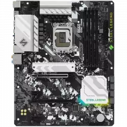 ASROCK MB Desktop B660 Steel Legend (S1700, 4x DDR4, 2x PCIe x16, 2x PCIe x1, 6x SATA3 6.0Gb/s, 2x M.2 PCIe, 6x USB 3.2, 4x USB 2.0, 2x USB-C, 1x HDMI, 1x DP 1.4, GLAN, ATX) Retail