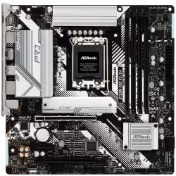 B760M PRO RS/D4 - ASROCK MB Desktop B760M Pro RS (S1700, 4x DDR4, 2x PCIe 4.0 x16, 1x PCIe 4.0 x1, 1x Hyper M.2 PCIe Gen4x4, 4x SATA3, 2x USB-C, 5x USB 3.2, 6x USB 2.0, 1x RJ-45 2.5GB, 1x HDMI, 1x DP, 7.1 HD Audio, micro ATX