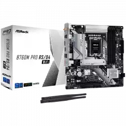 ASROCK MB Desktop B760M Pro RS Wi-Fi (S1700, 4x DDR4, 2x PCIe 4.0 x16, 1x PCIe 4.0 x1, 1x Hyper M.2 PCIe Gen4x4, 4x SATA3, 2x USB-C, 5x USB 3.2, 6x USB 2.0, 1xRJ-45 2.5GB, 2x 802.11ax Wi-Fi, 1x HDMI, 1x DP, 7.1 HD Audio, micro ATX.