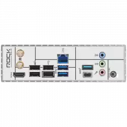 ASROCK MB Desktop B850 Rock WiFi 7, AM5, 4x DDR5, 1x PCIe 5.0 x16, 1x PCIe 4.0 x16, 1x Blazing M.2, 1x Hyper M.2, 4x SATA3, RAID 0, 1, 10, 7.1 CH HD Audio, 1x HDMI, 8x USB 3.2, 8x USB 2.0, 2x USB-C, 2.5G LAN, 2x Wi-Fi 7, BT, 1x HDMI, 1x SPDIF, ATX