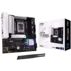ASROCK MB Desktop B860M Pro Rs Wi-fi, S.1851, 4x DDR5, 1x PCIe 5.0 x16, 1x PCIe 4.0 x4, 1x Blazing M.2, 2x Hyper M.2, 4x SATA3, 2x USB-C, 8x USB 3.2, 6x USB 2.0, 1x RJ-45 2.5GB Lan, 802.11axe Wi-Fi 6E + Bluetooth 5.3, ATX